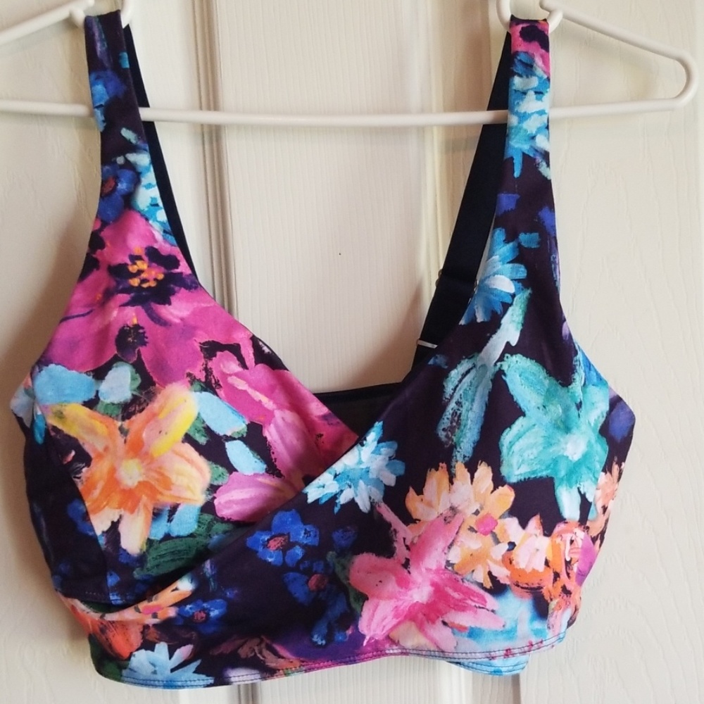 Floral bra!